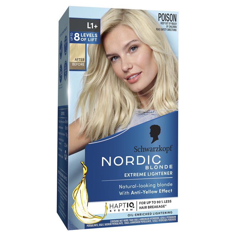 Buy Schwarzkopf Nordic Blonde L1 Extreme Lightener Online At Chemist