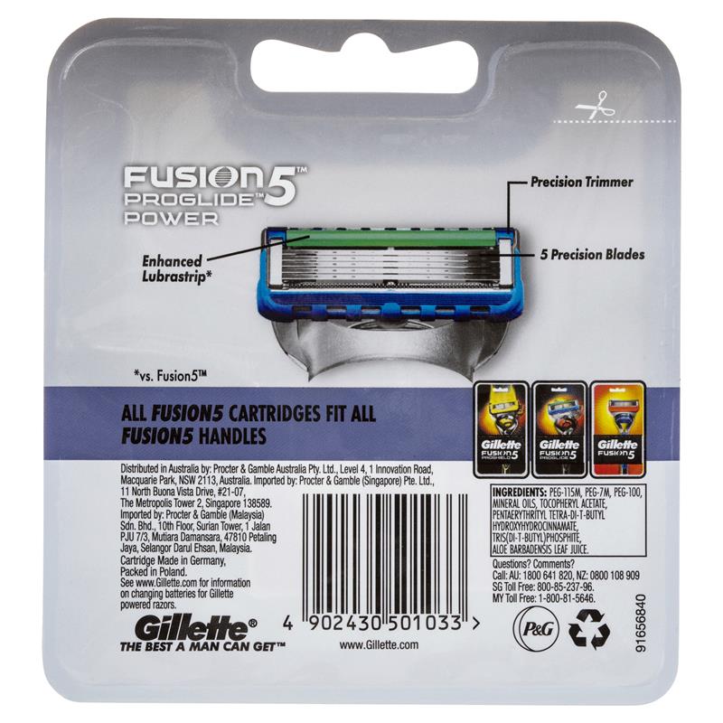 Buy Gillette Fusion Proglide Flexball Power Cartridges 8 Pack Online At