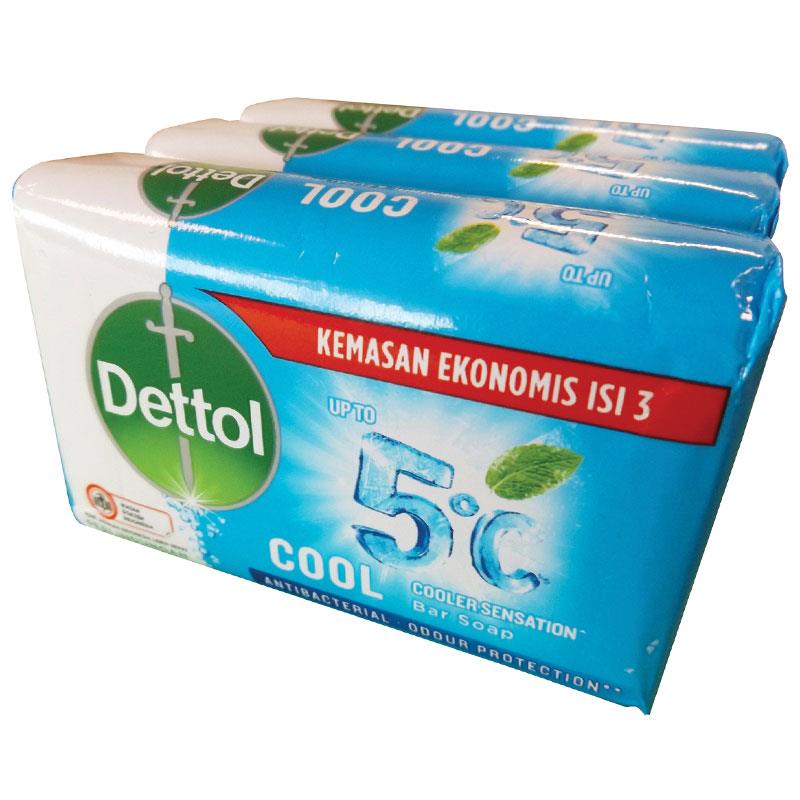 Buy Dettol Soap Cool 100g X 3 Pack Online At Chemist Warehouse