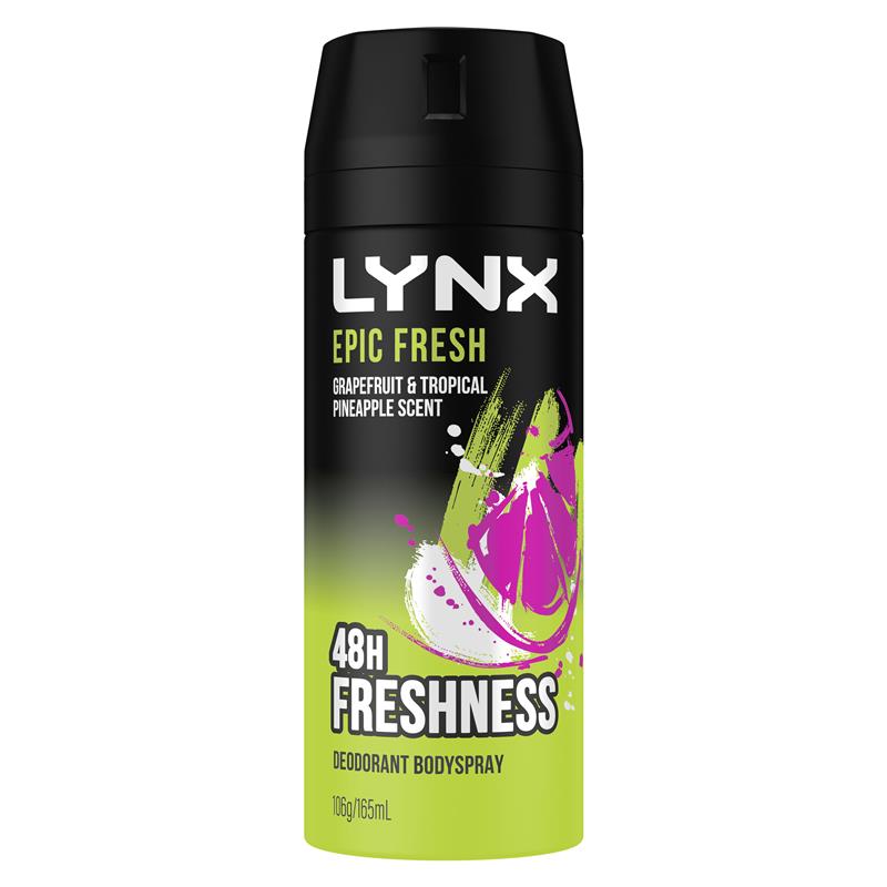 Buy Lynx Deodorant Epic Fresh Ml Online At Chemist Warehouse