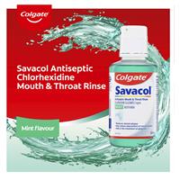 Buy Colgate Savacol Mouthrinse Mint 300ml Online At Chemist Warehouse