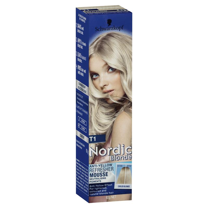 Buy Schwarzkopf Lightening Nordic Blonde T Icy Platinum Refresher