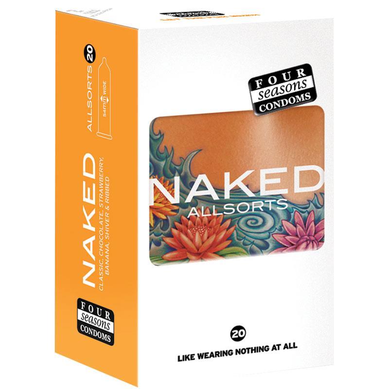 Buy Four Seasons Condoms Naked All Sorts Pack Online Only Online At