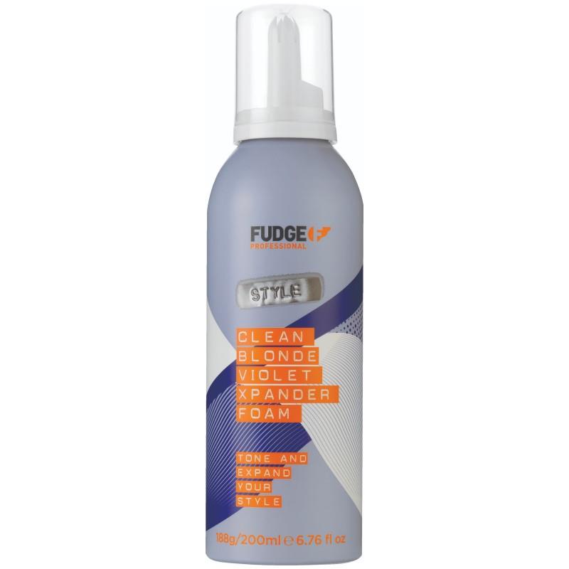 Buy Fudge Style Clean Blonde Violet Xpander Foam 200ml Online At