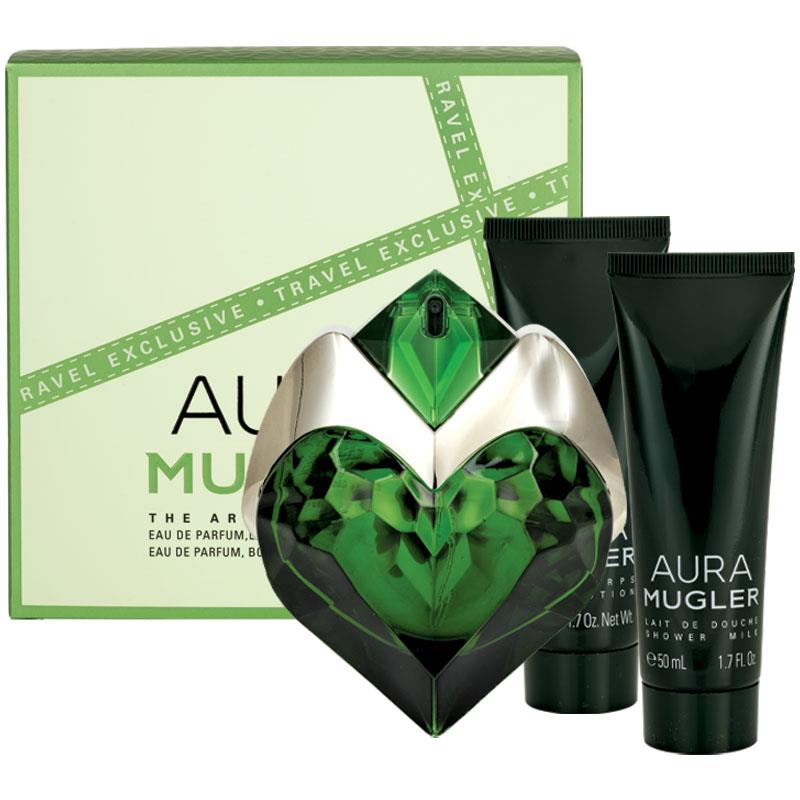 Buy Thierry Mugler Aura Eau De Parfum 50ml 3 Piece Set Online At