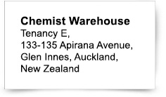 Chemist Warehouse | Reply Paid 612 Virginia 4014