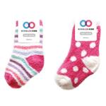 Sox & Lox Kids Bed Socks Hot Pink Size Medium