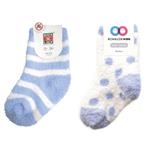 Sox & Lox Kids Bed Socks Sky Blue Medium