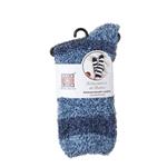 Sox & Lox Adults Bed Socks Stripe Blue and Navy