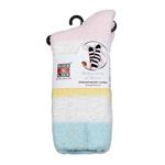 Sox & Lox Adults Bed Socks Twinkle Stripe Pink