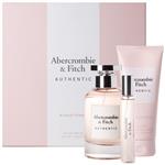 Abercrombie & Fitch Authentic For Her Eau De Parfum 100ml 3 Piece Set