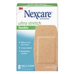 Nexcare Ultra Stretch Knee and Elbow Plasters 8 Pack