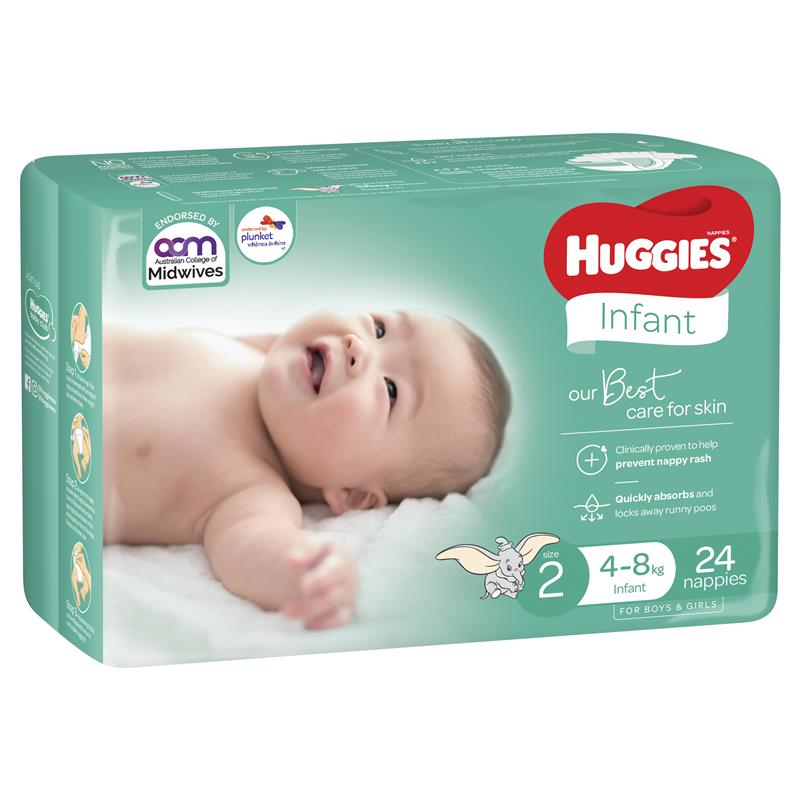 Huggies nappies size 2 sales chemist warehouse