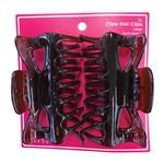 My Beauty Hair Claw Clip Large 2 Pack Demi Amber