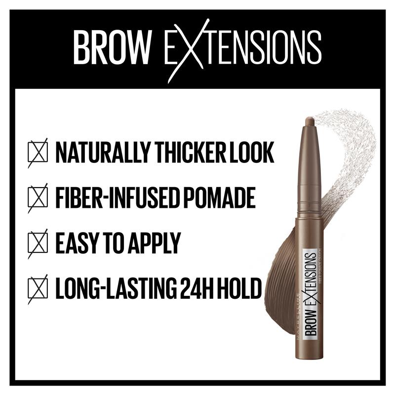 Buy Maybelline Brow Extensions Eyebrow Pomade Crayon Blonde Online at
