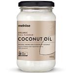 Melrose Organic Full Flavoured (Unrefined) Coconut Oil 325ml New