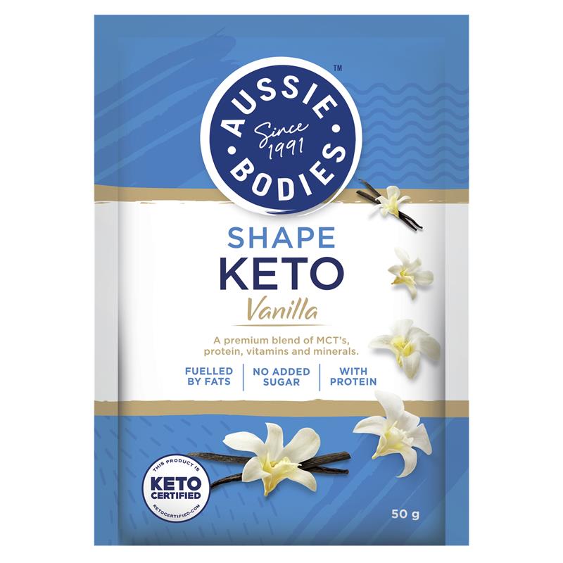 Buy Aussie Bodies Keto Powder Vanilla 50g Online at Chemist Warehouse®