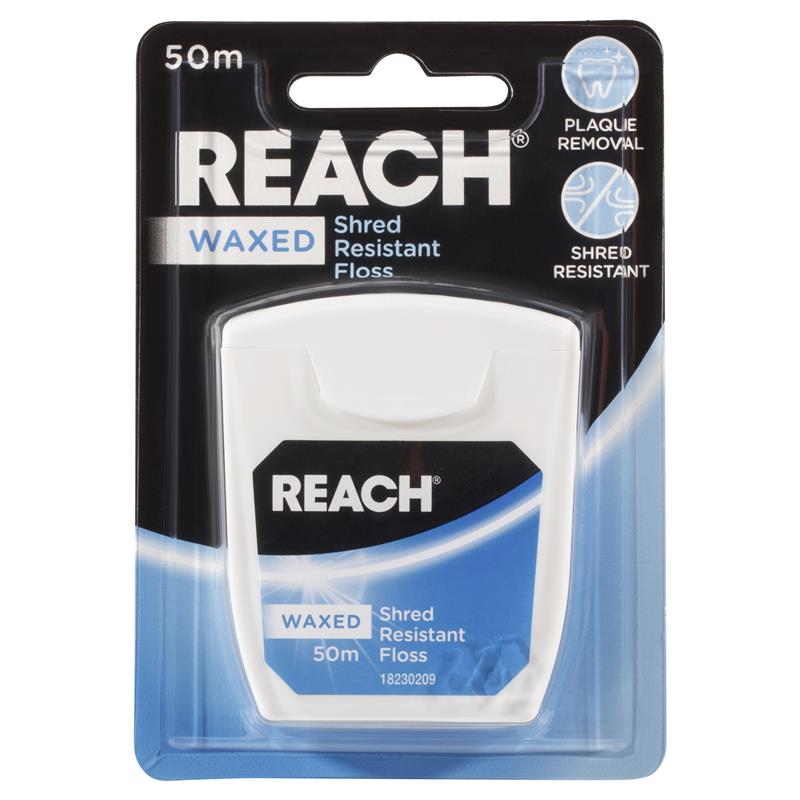 Buy Reach Dental Floss Waxed 50m Online at Chemist Warehouse®