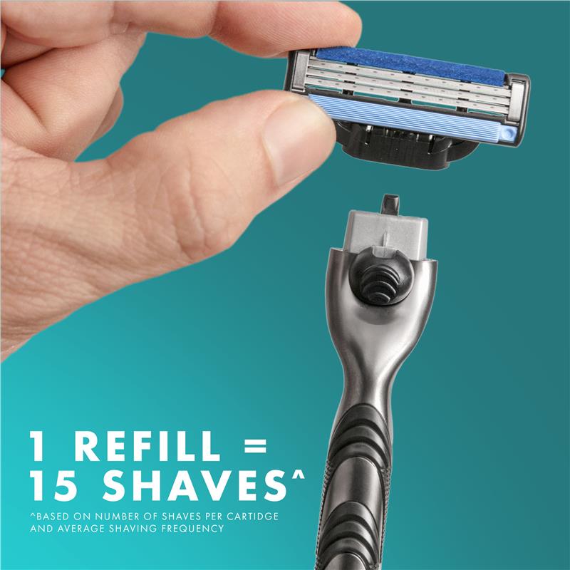 Buy Gillette Mach 3+ Cartridges 5 Pack Online at Chemist Warehouse®