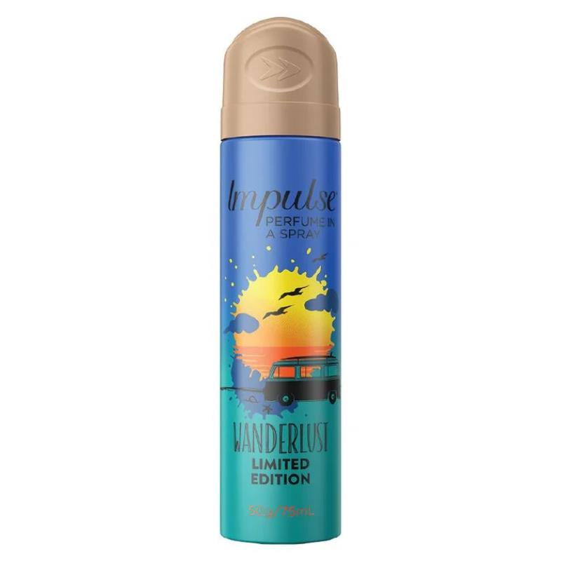 Buy Impulse Body Spray Wanderlust 75ml Online at Chemist Warehouse®