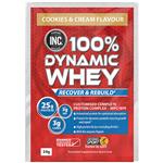 INC 100% Dynamic Whey Cookies & Cream 34g Single Serve Sachet