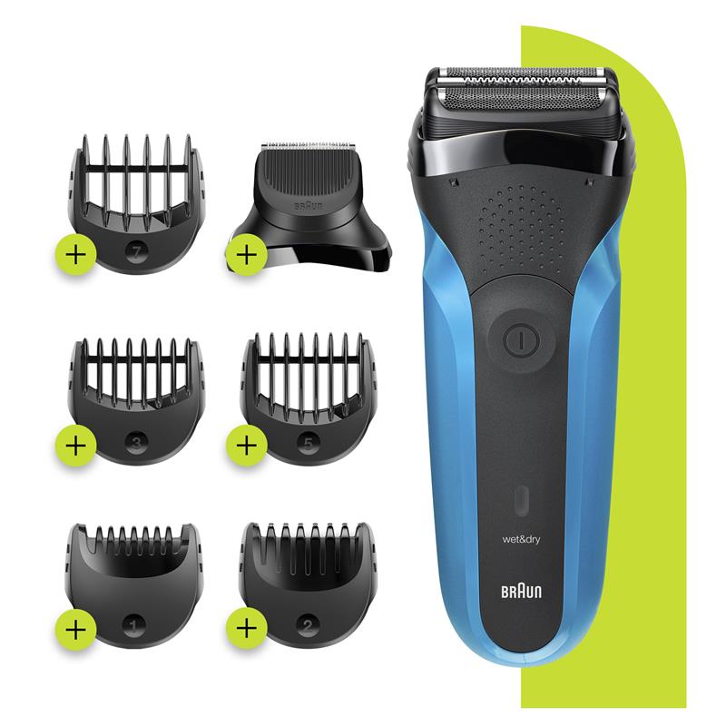 Buy Braun Series 3 Electric Shaver & Precision Beard Trimmer For