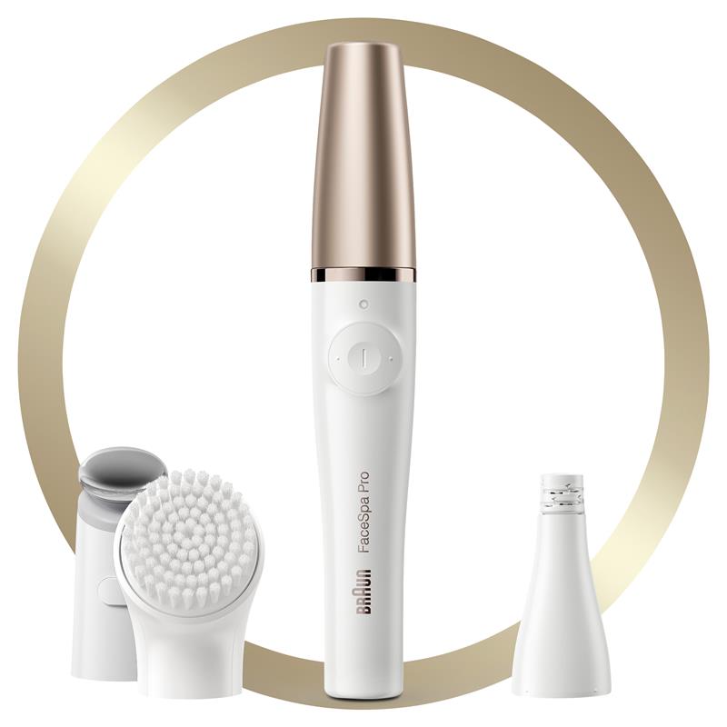 Buy Braun FaceSpa Pro 3 In 1 With Facial Epilator White/Gold 911 Online