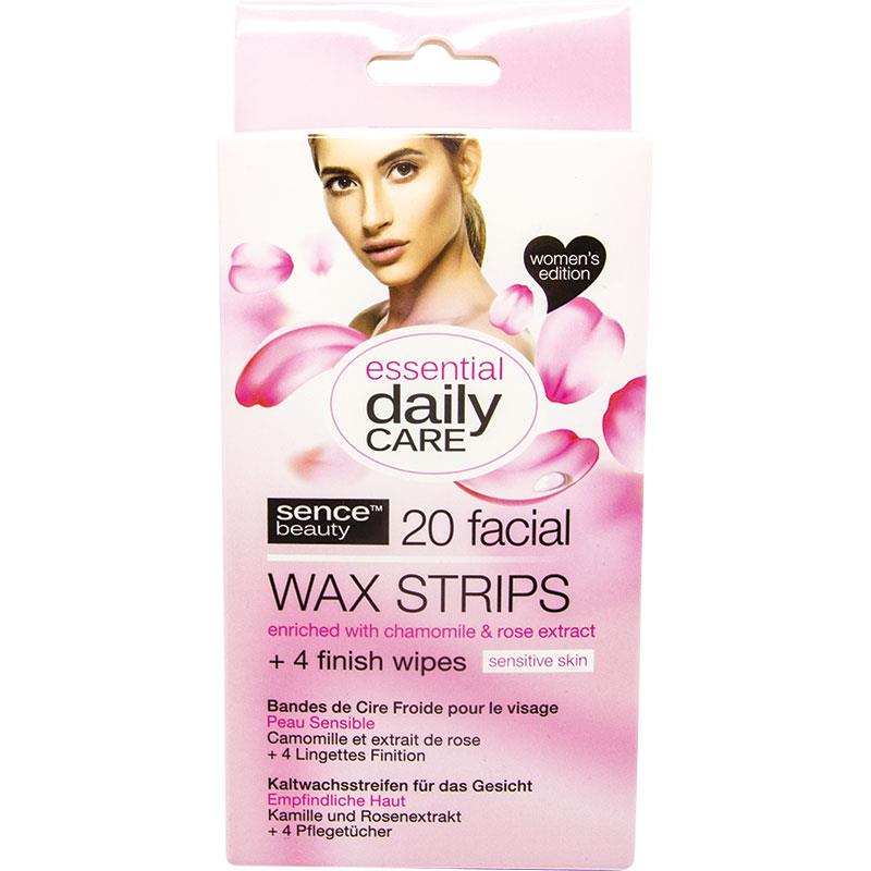 Buy Sence Beauty Essential Daily Care Face Wax Strip 20 Online at