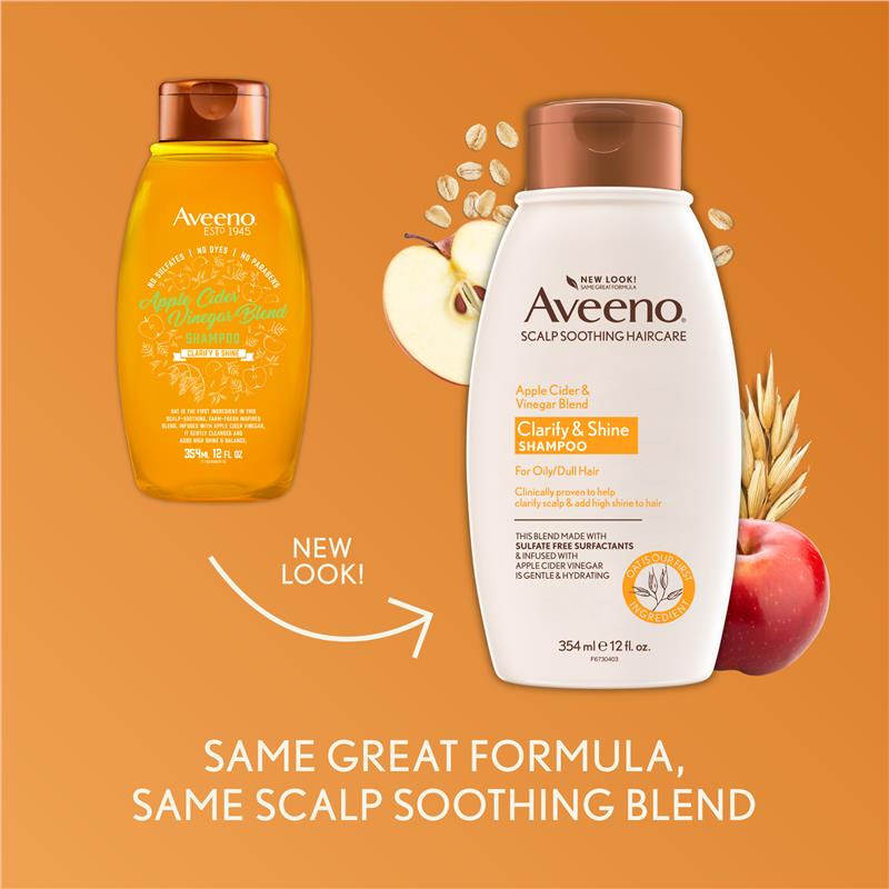 Buy Aveeno Apple Cider Vinegar Shampoo 354ml Online At Chemist Warehouse® 6827