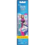Oral B Electric Toothbrush Refills Kids Frozen 4 Pack