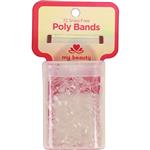 My Beauty Hair Poly Band 72 Pack Clear