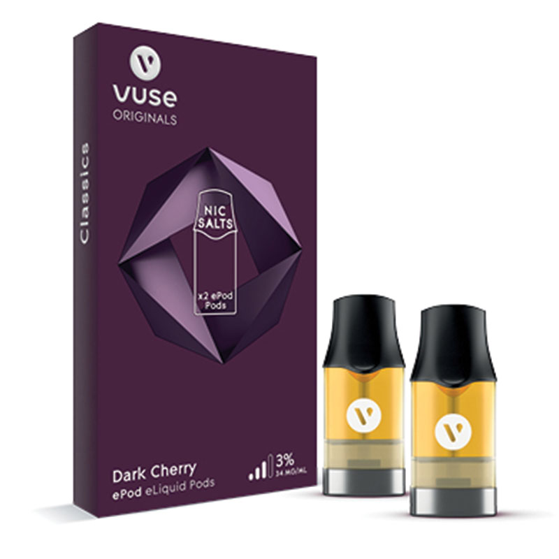 Buy Vuse ePod Dark Cherry 3 eLiquid Pods 2 Pack Online at Chemist