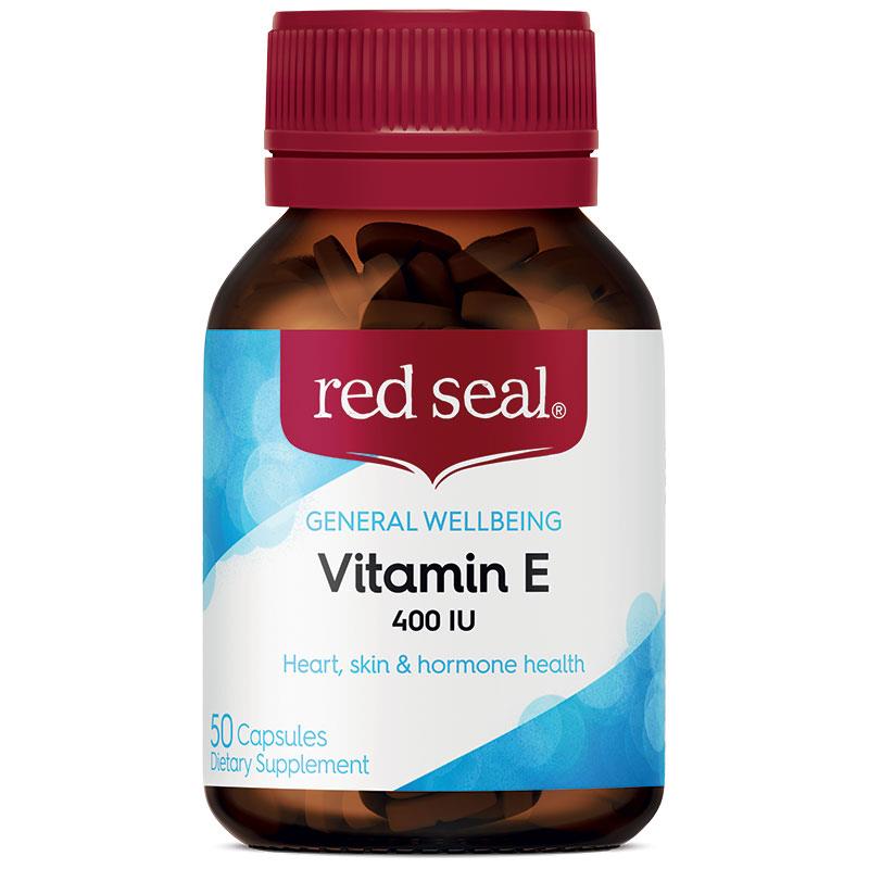 Buy Red Seal Vitamin E 400IU 50 Capsules Online at Chemist