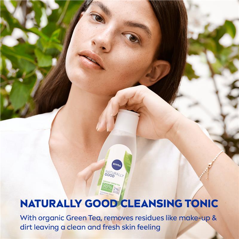Buy Nivea Naturally Good Organic Green Tea Cleansing Toner 200ml Online