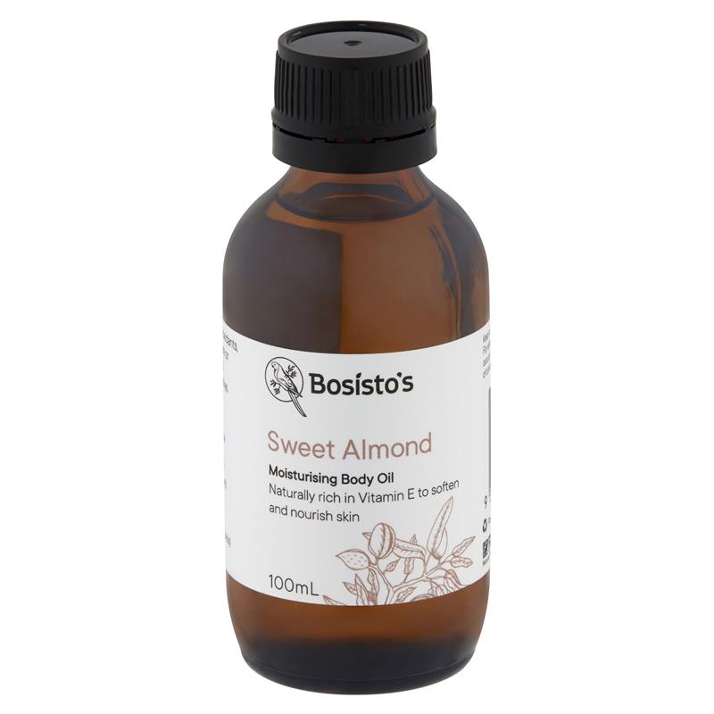 Buy Bosisto's Sweet Almond Body Oil 100ml Online at Chemist Warehouse®