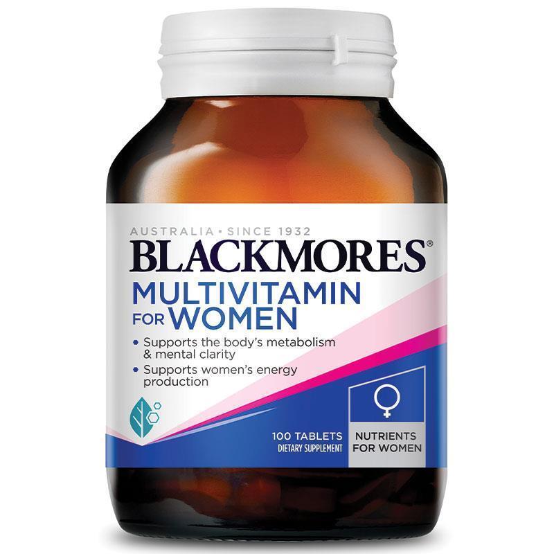 Buy Blackmores Multivitamin for Women 100 Tablets Online at Chemist