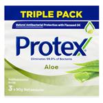 Protex Aloe Antibacterial Soap 90g 3 Pack