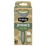 Schick Xtreme 3 Eco 6 Disposable Razors