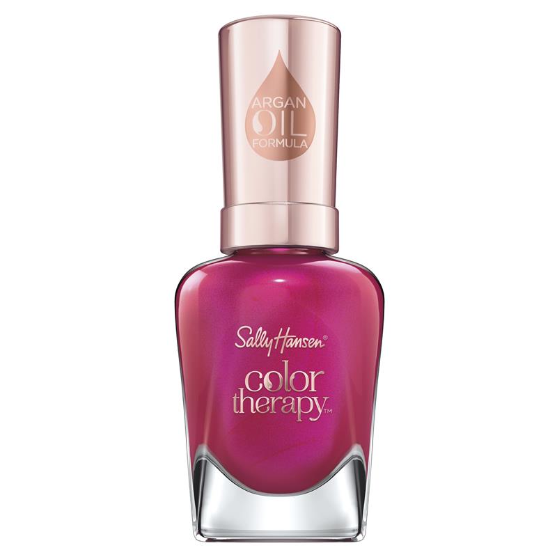 Buy Sally Hansen Color Therapy Nail Polish Rosy Glow 14.7ml Online at