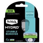 Schick Hydro 5 Stubble Remover Refill 4 Pack