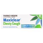Maxiclear Chesty Cough 30 Tablets