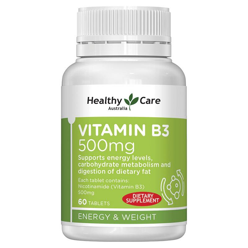 Buy Healthy Care Vitamin B3 500mg 60 Tablets Online At Chemist Warehouse®