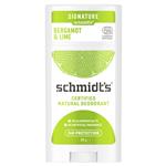 Schmidt's Natural Deodorant Stick Bergamot & Lime 75g