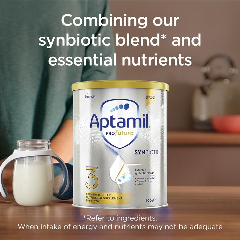Buy Aptamil Profutura Synbiotic+ Stage 3 Toddler Formula 900g