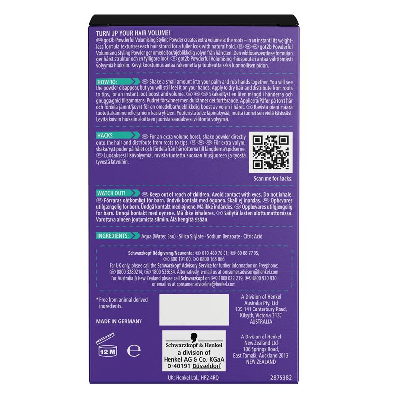 Buy Got2b Powderful Volume Powder 10g Online at Chemist Warehouse®