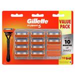 Gillette Fusion Manual Razor Blades 10 Pack