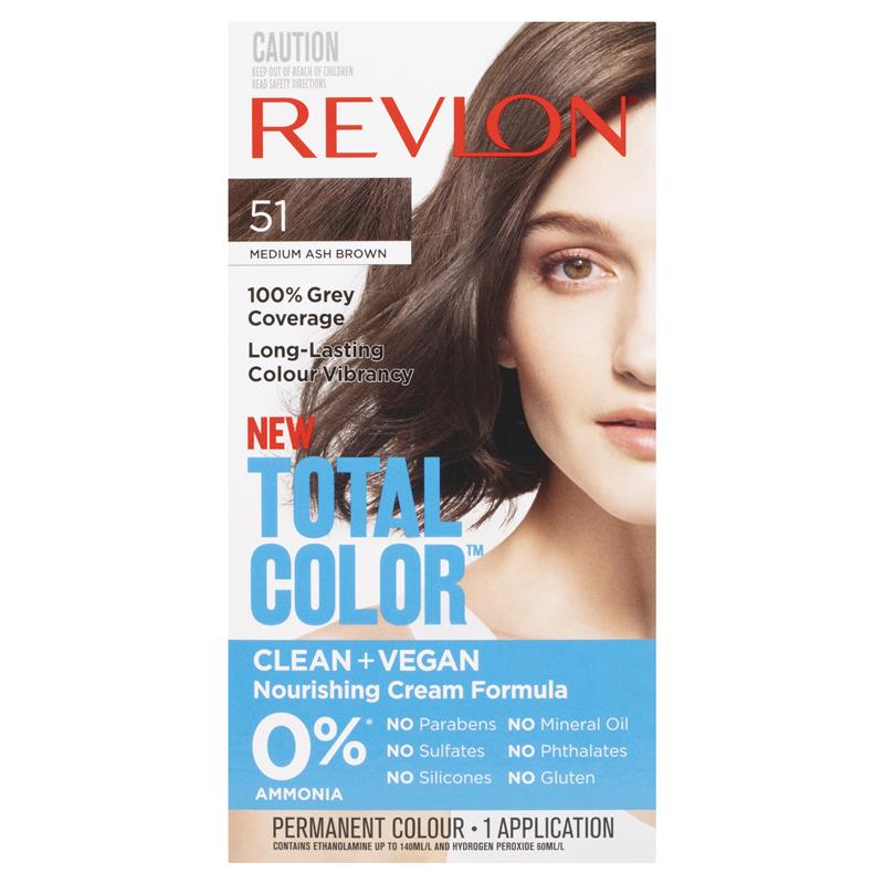 Buy Revlon Total Color Medium Ash Brown Online at Chemist