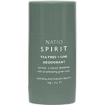 Natio Spirit Tea Tree + Lime Deodorant 50g Online Only