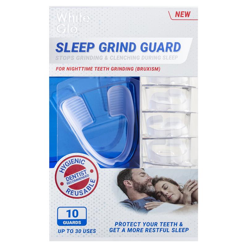 White Glo Sleep Grind Guard 10 Pack
