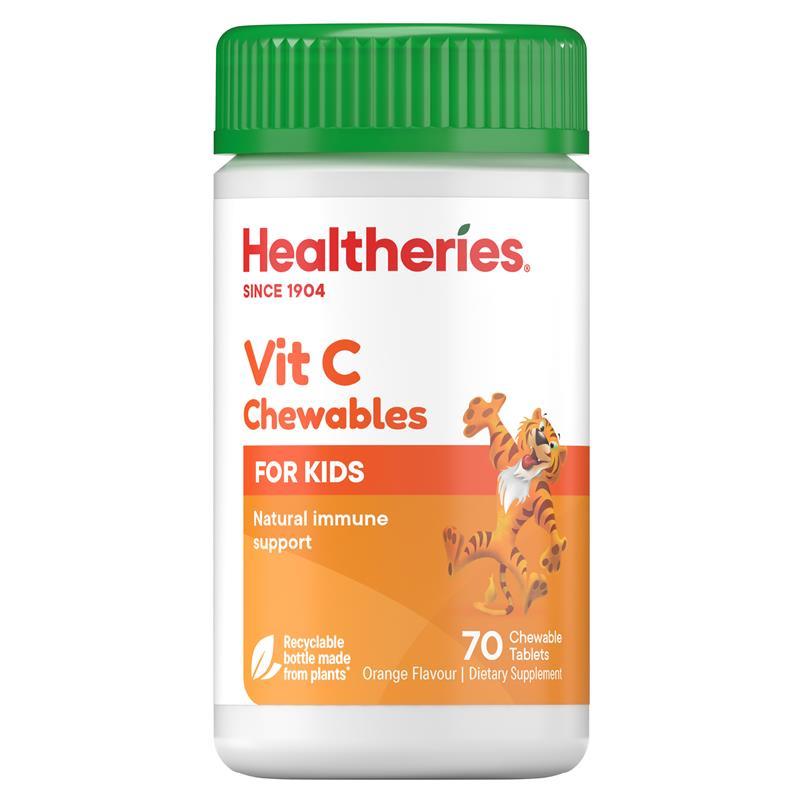 Buy Healtheries Kidscare Vitamin C 70 Tablets Online At Chemist Warehouse®